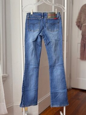 Zana Di Medium Blue Flared Jeans